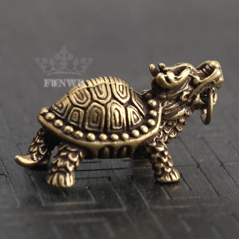 Mô hình rùa bằng đồng sáng tạo dùng để trang trí