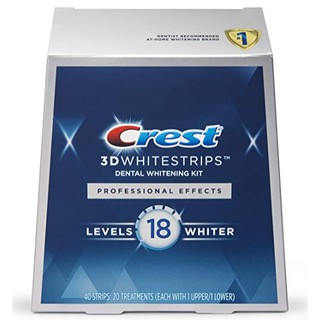 MIẾNG DÁN TRẮNG RĂNG 3D CREST PROFESSIONAL LEVEL TREATMENT miếng lẻ