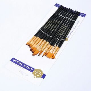 Bộ 12 cọ vẽ hỗn hợp Keep smilling