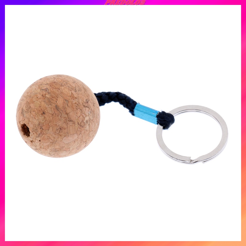 [BigSale] 35mm Floating Cork Keyring Water Buoyant Key Ring Marine Sailing Boat Float