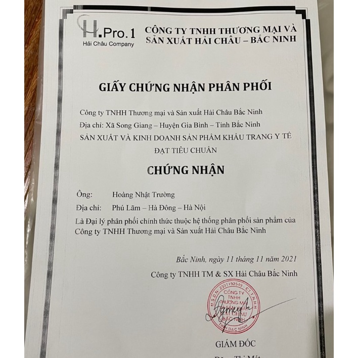 Khẩu Trang Y Tế 4 Lớp Chính hãng - Hộp 50 cái có logo, đầy đủ giấy tờ, ISO 13485