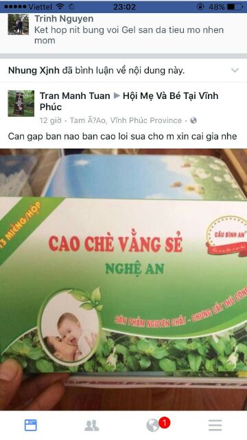 Cao chè vằng sẻ Nghệ An hộp 30miếng