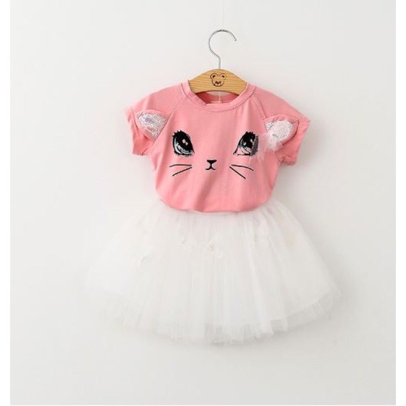 Đầm Voan Hàn Quốc Cho Bé