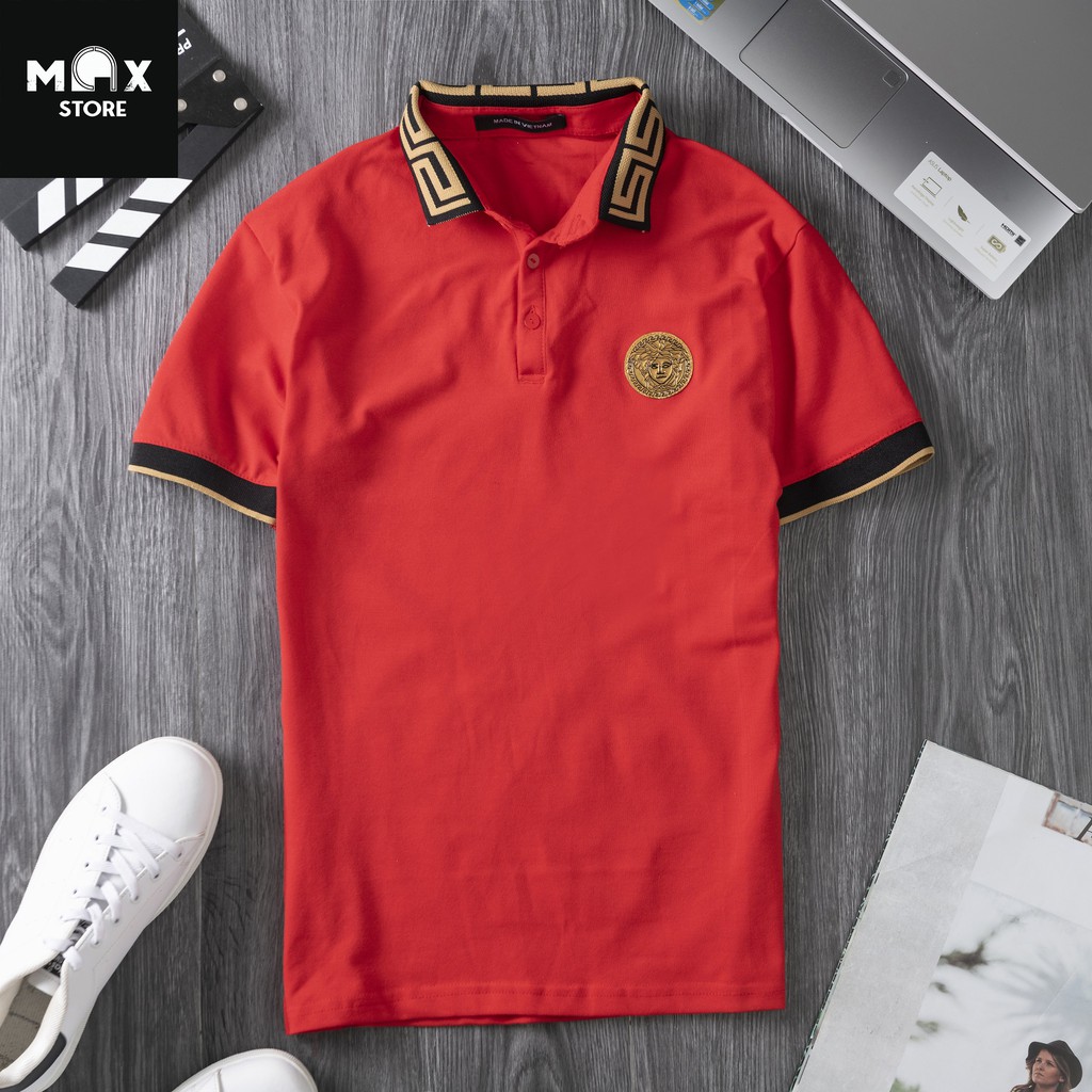 Aó thun polo nam nữ có cổ dệt họa tiết, đồ đôi Q5SHOP | BigBuy360 - bigbuy360.vn