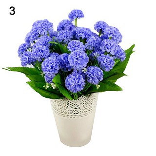 Bó 9 hoa tú cầu giả để trang trí