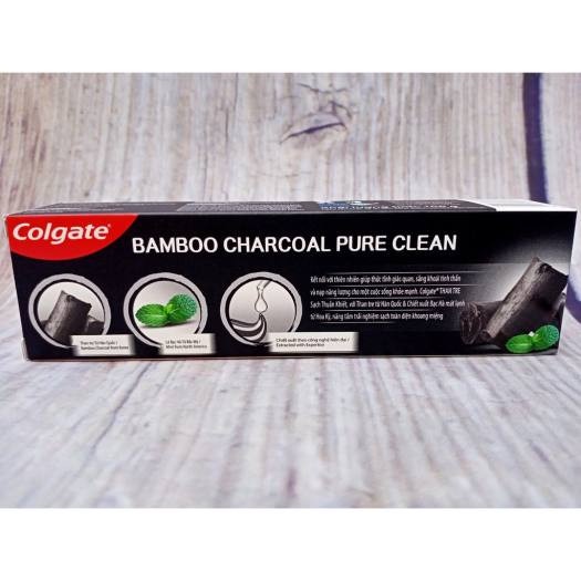Combo 3 hộp Kem đánh răng Colgate thiên nhiên từ Than tre Hàn Quốc & bạc hà 180g