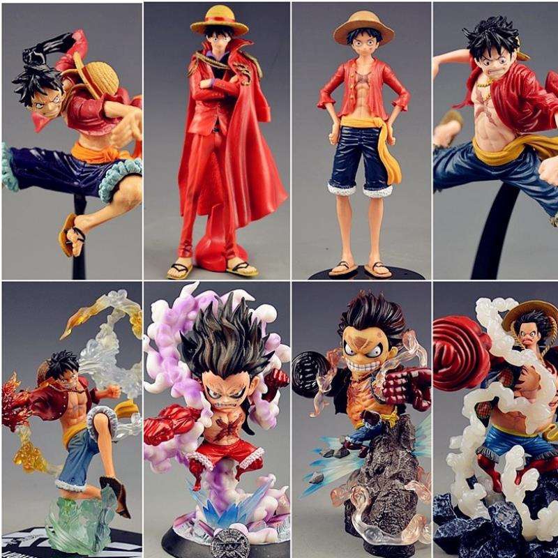 Mô hình các nhân vật One Piece - Team Luffy Mũ Rơm