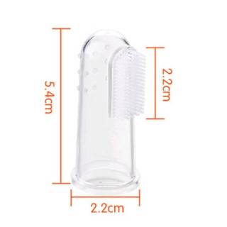 Bàn chải đánh răng bằng silicon cho bé