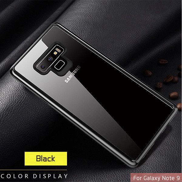 Ốp điện thoại TPU+PC trong suốt bảo vệ tốt cho Samsung Galaxy Note 9