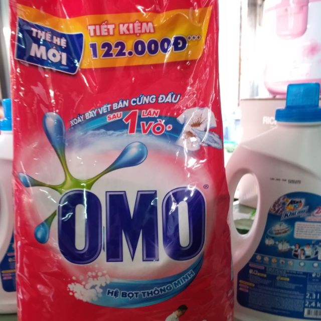 Bột giặt omo 6kg _ 5,5kg.