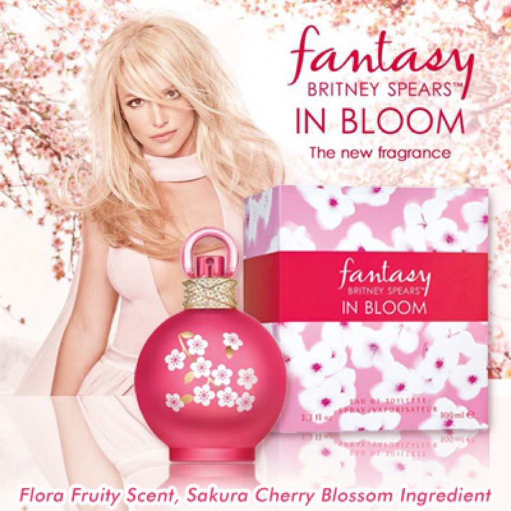 Nước hoa nữ authentic Britney Spears Fantasy in Bloom eau de toilette for women 100ml (Mỹ)