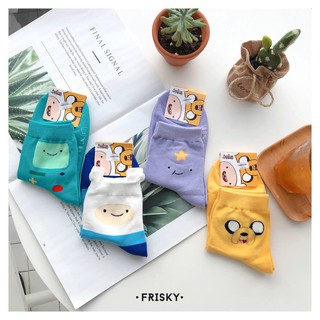 Vớ nhập khẩu Hàn Quốc | Adventure time collection