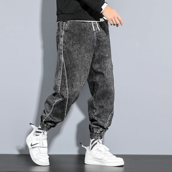 Quần jeans jogger màu trơn Mã: ND1756