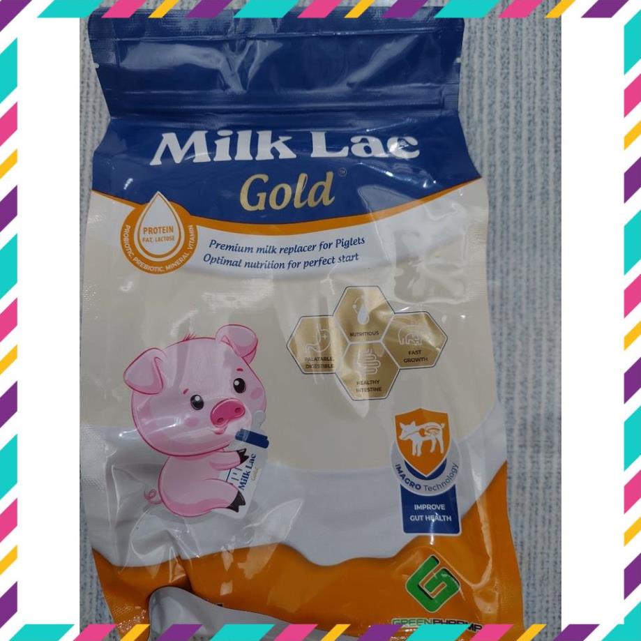 Thú Y. Milk lac gold Sữa non thay thế sữa mẹ cho heo con, thú cưng non, chó mèo