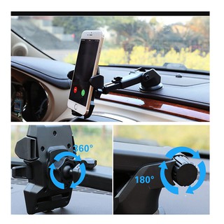 ⚡️Freeship 99k - Toàn quốc⚡️ Giá đỡ điện thoại trên xe hơi Long Neck One-Touch