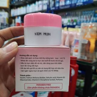 Kem mụn Lily White 16g