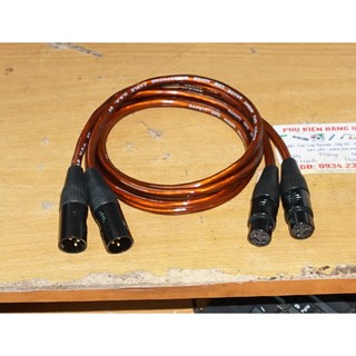 cặp dây canon Đực ra  canon Cái loại tốt dài 1m