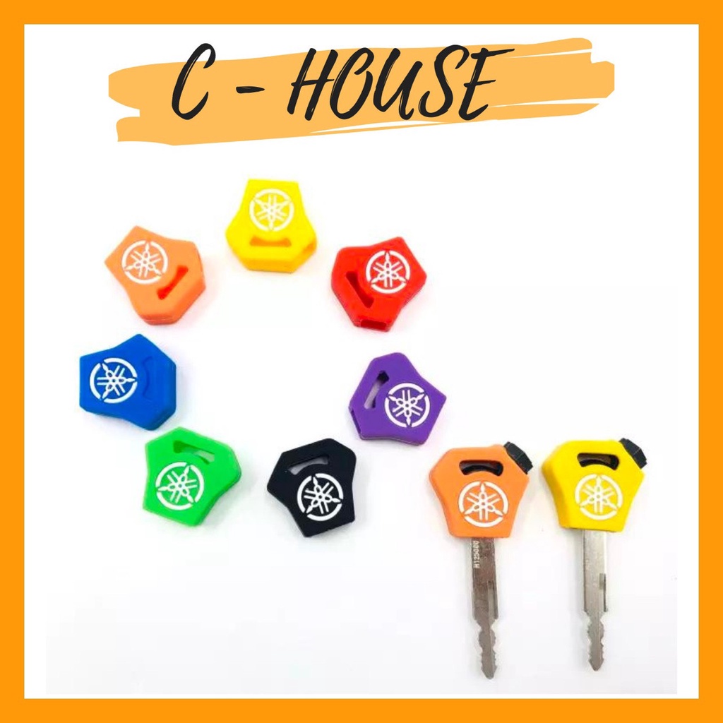 Bọc chìa khóa xe Yamaha bằng silicone nhiều màu hạn chế dơ trầy