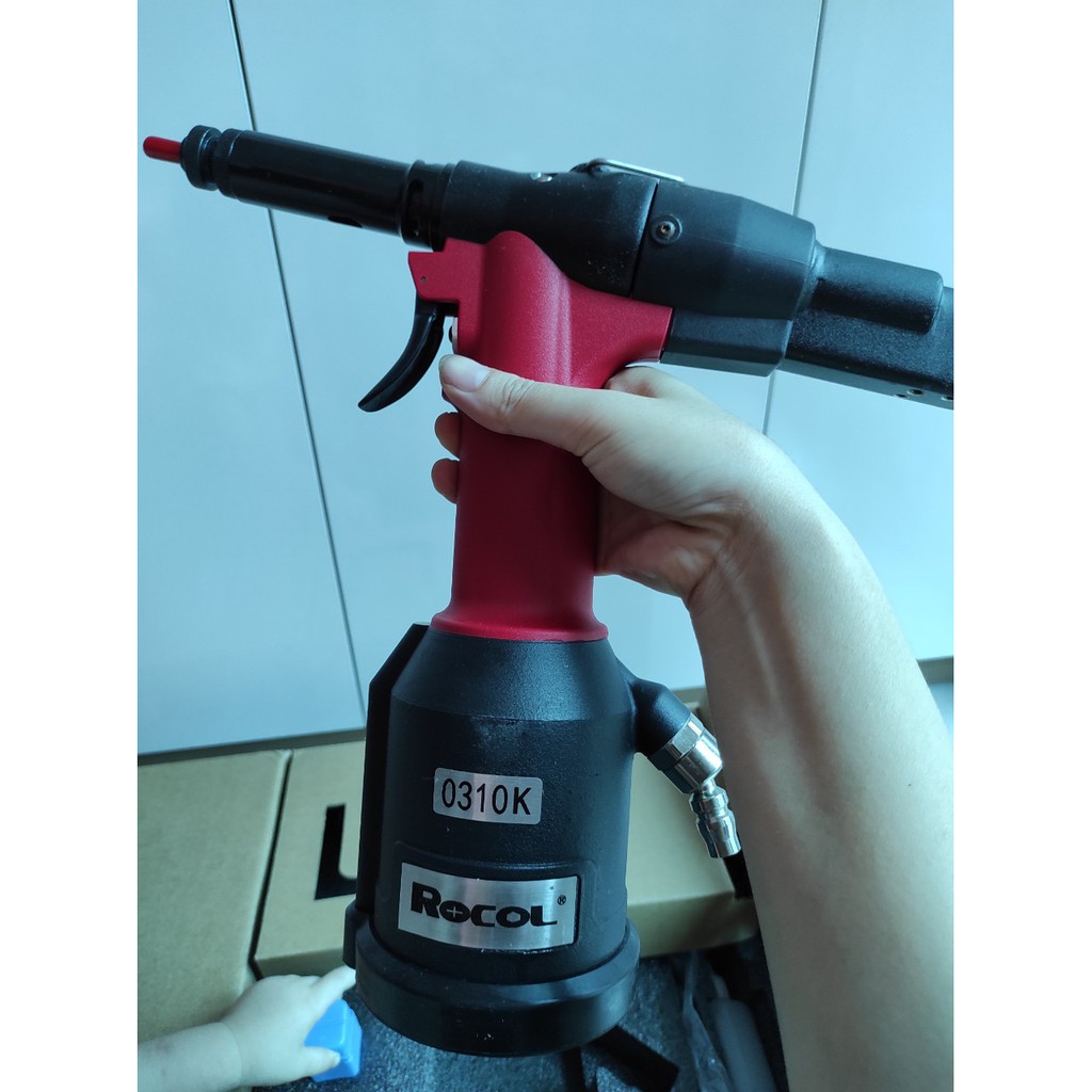 Máy tán ecu, rút đai ốc M5, M6, M8 thương hiệu Rocol hàng chuẩn chỉnh nhà máy