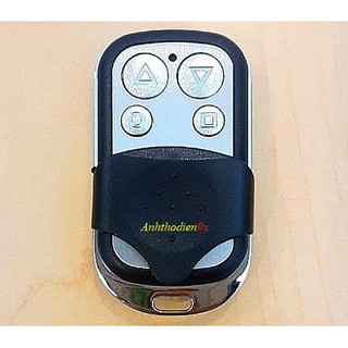 Remote 433mhz học lệnh 4 nút lên xuống vỏ inox | anhthodien9x