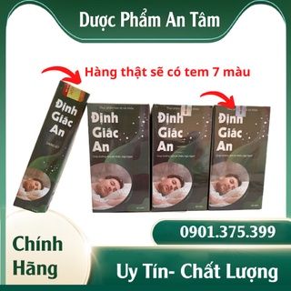 Định Giấc An Hỗ trợ dưỡng tâm an thần, giúp ngủ ngon, dễ ngủ.