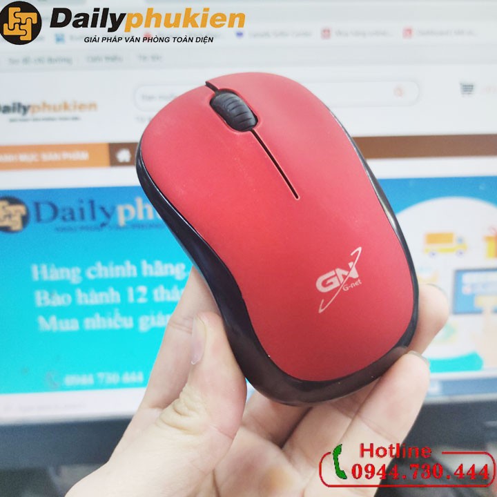 Chuột không dây Gnet M220 giá rẻ đủ 3 màu dailyphukien