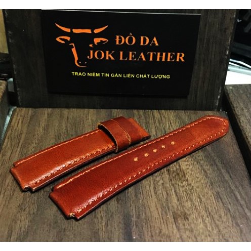Dây Da Đồng Hồ Casio ae 1200 whd màu nâu đậm kèm khóa