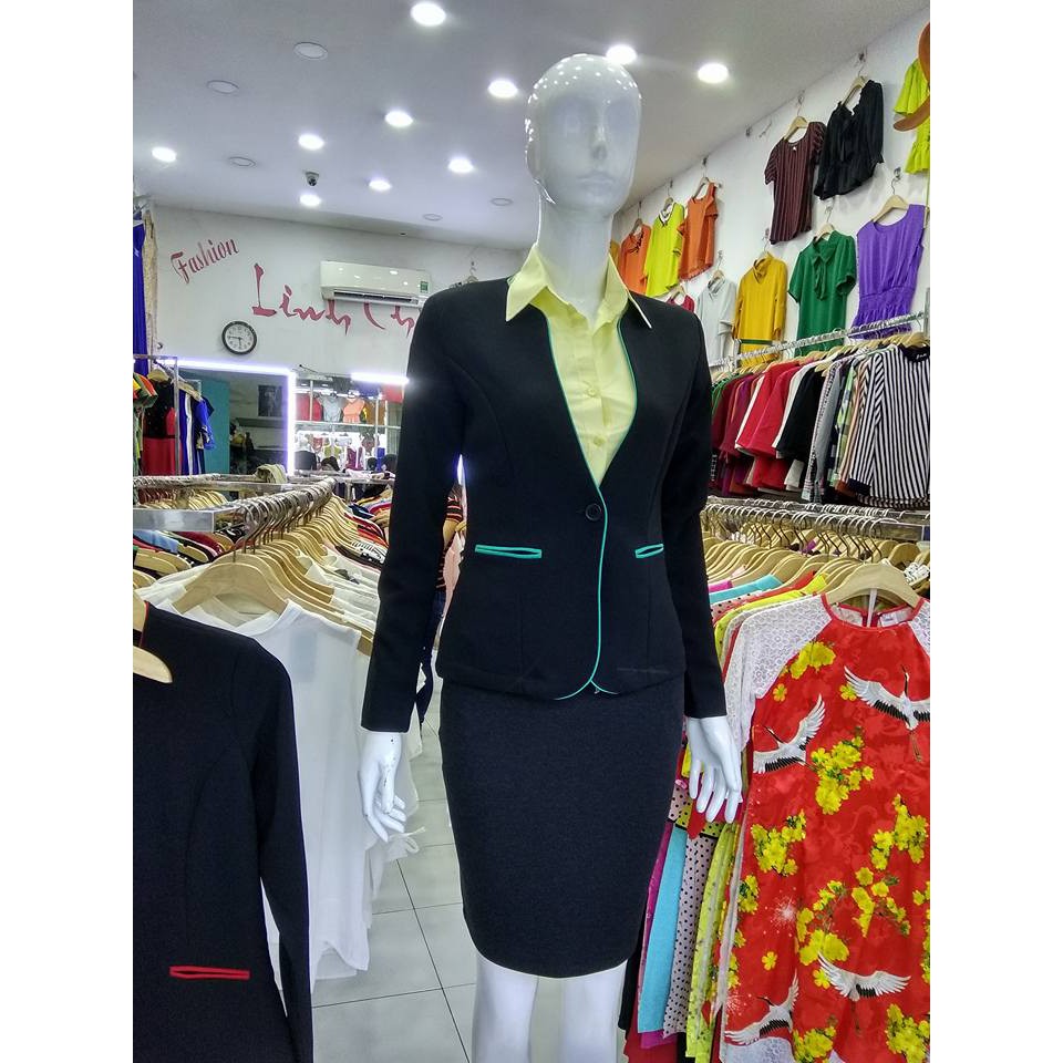 Áo vest nữ cao cấp Linh Chi màu cam AVLC21