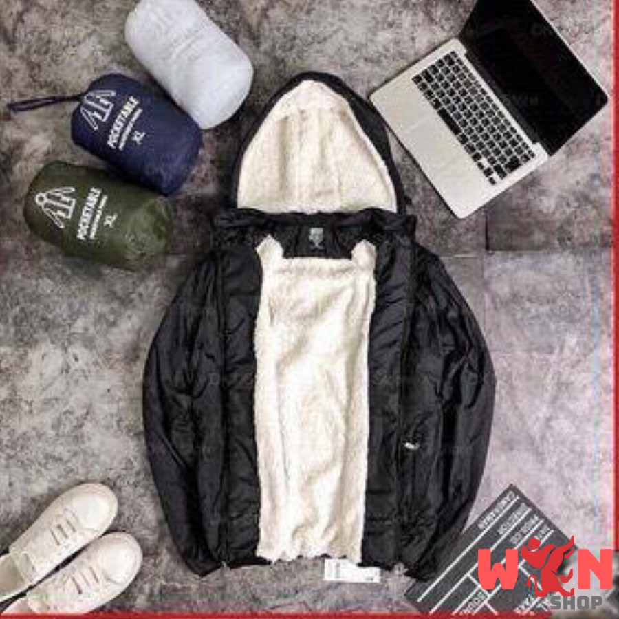 [ Mã MA1215 hoàn xu 15% tối đa 50k đơn từ 150k ] Áo Khoác Gió Lót Lông Cừu UNISEX Xuất Nhật Bản- Siêu Nhẹ Chống Nước | BigBuy360 - bigbuy360.vn
