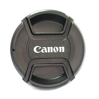 Photo Center Pinch Snap on Front Lens Cap cho bộ lọc Canon DSLR Camera 49 52 55 58 62 67 72 77 82mm