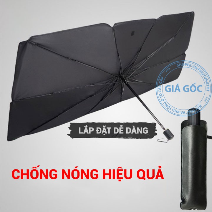 Ô che nắng ô tô chống nóng cho xe hơi nhỏ gọn và hiệu quả