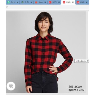 Áo sơ mi chất dạ mềm U.ni Nhật