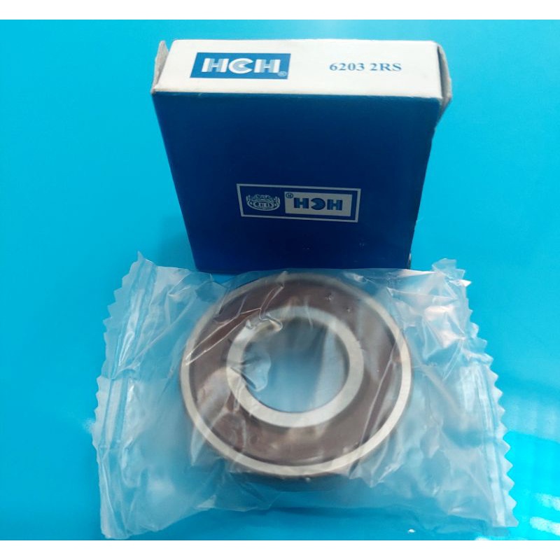 Vòng bi bạc đạn 6203 2rs HCH, nắp cao su