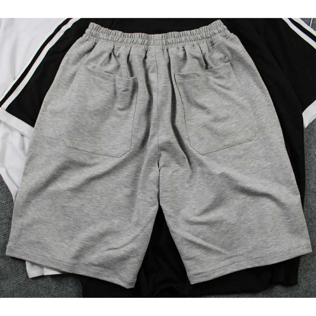 Quần short unisex nỉ or kaki nam nữ đều mặc được