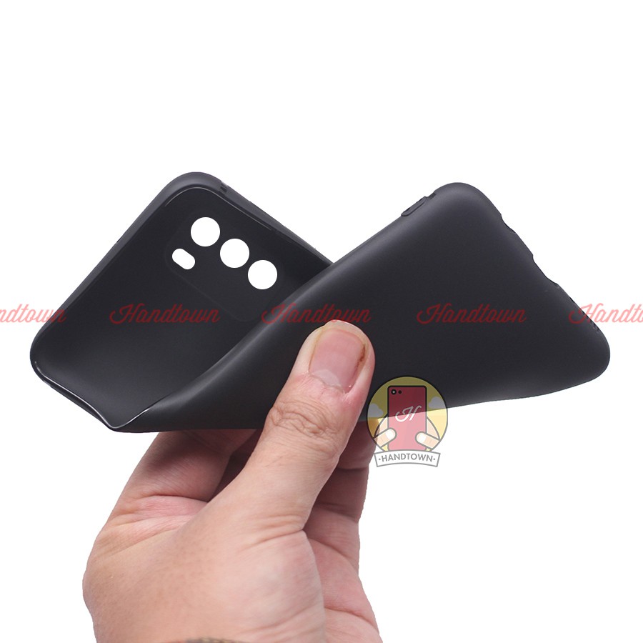 Ốp Lưng TPU Silicon Xiaomi Poco M3 PocoM3 M 3 Nhựa Dẻo Đen Toàn bộ Case Chống Va Đập Chống Trầy Xước và Chống Ố SIÊU BỀN