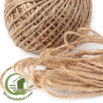 Dây thừng gai - dây gai - dây cói - dây bố thô trang trí handmade