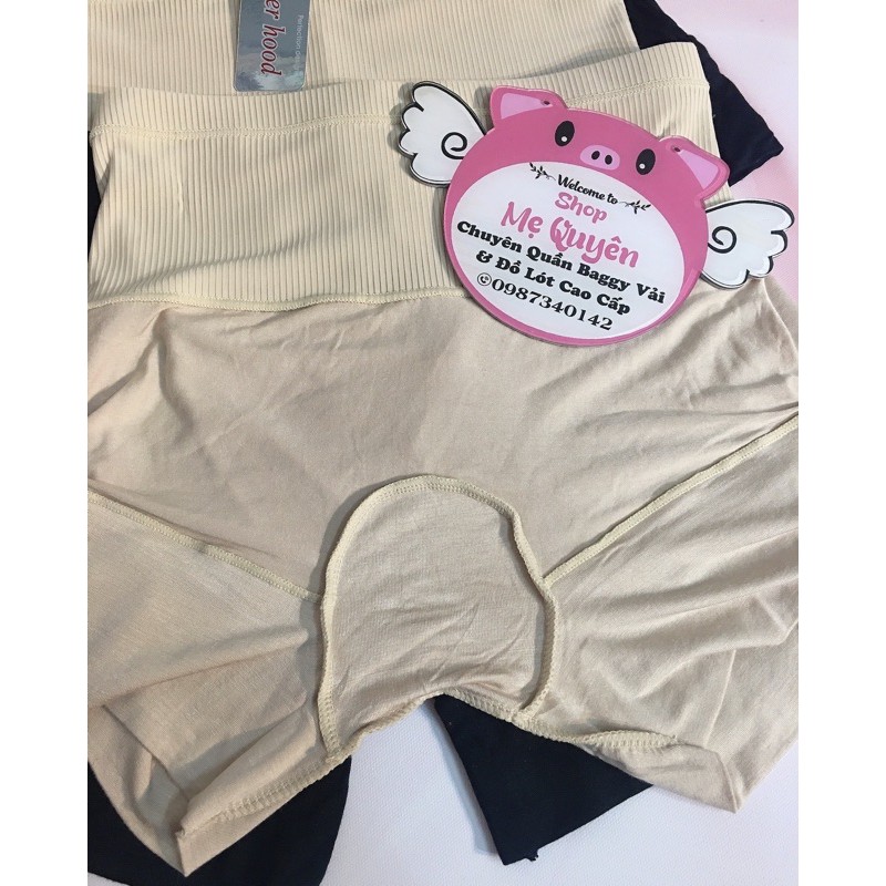 [HÀNG THÁI] Quần váy chất tăm lạnh phối cotton cao cấp- Mặc bao Phê