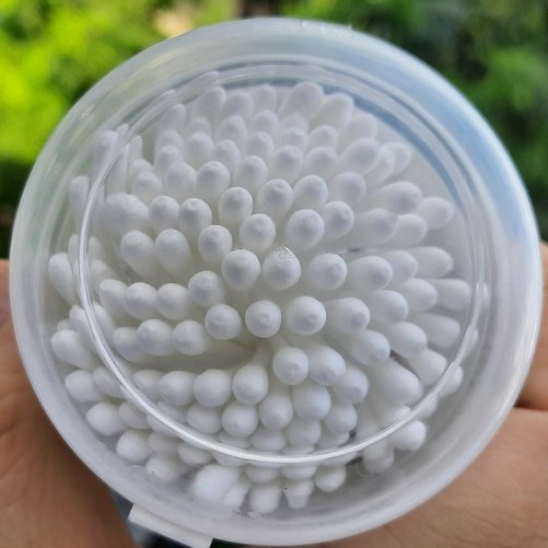 Tăm bông trẻ em kháng khuẩn Mipbi hộp 120pc