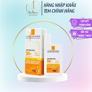 Kem chống nắng La Roche Posay Anthelios Invisible Fluid SPF 50+ 50ml dạng sữa cho da nhạy cảm