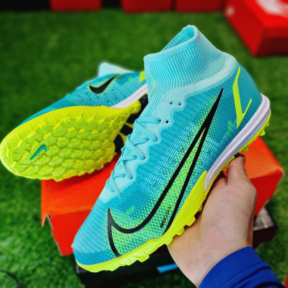 [Tặng Túi Rút,Tất,Vớ Cao Cấp] Giày Đá Bóng Sân Cỏ Nhân Tạo Mercurial Superfly 9 Elite TF Dragon