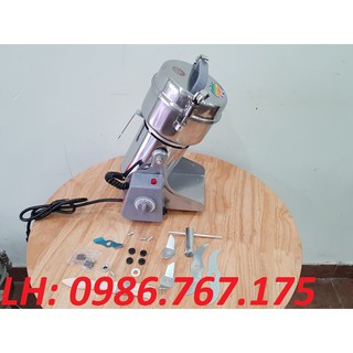 Máy xay lá nếp, lá sen, lá trà xanh khô siêu mịn