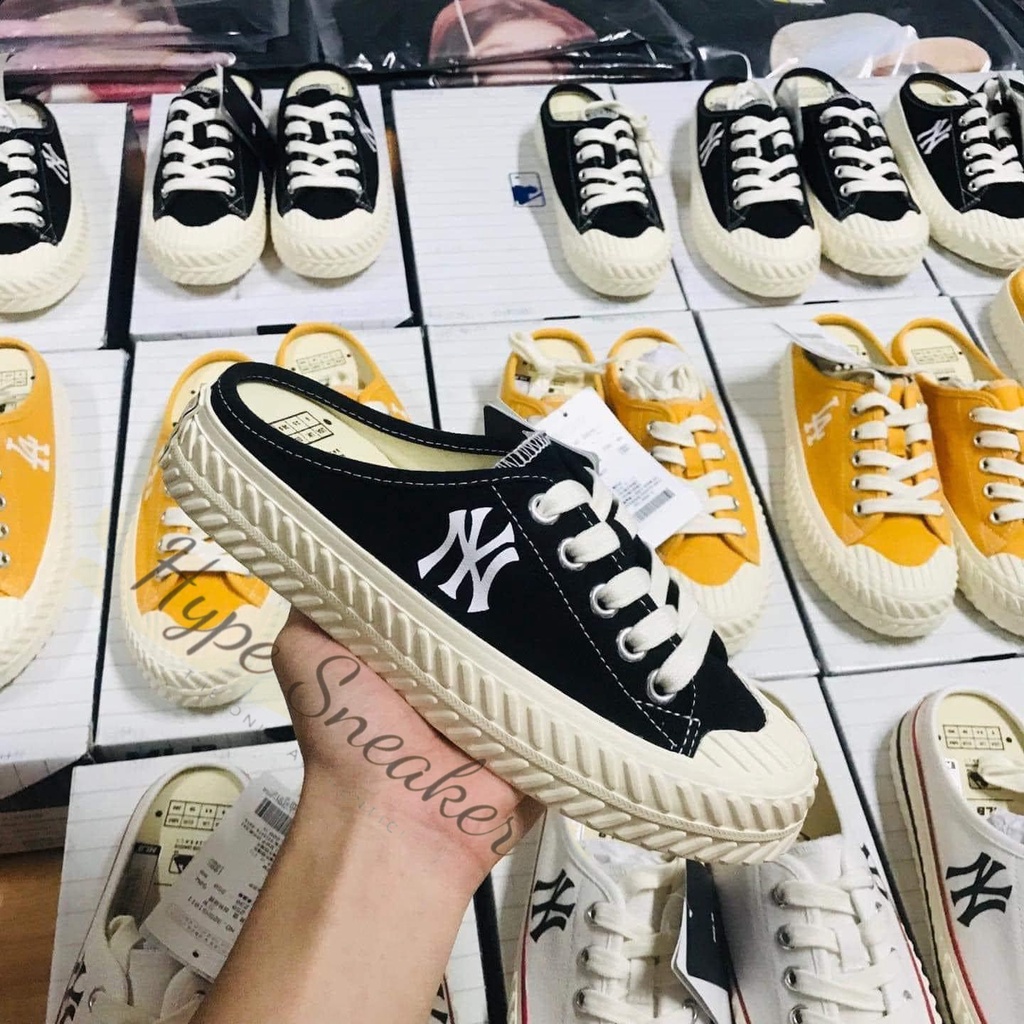 Giày Đạp Gót nữ MLB Chính Hãng Hàn Quốc [Fake Đền X10] Freeship toàn quốc | BigBuy360 - bigbuy360.vn