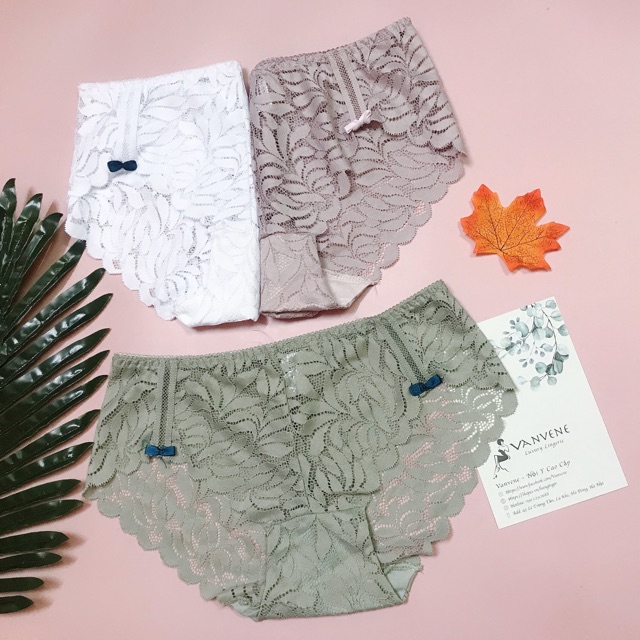 QUẦN LÓT REN PHỐI NƠ CÁCH ĐIỆU CẠP VỪA KHÔNG LỘ VIỀN CAO CẤP MỚI Q216 | BigBuy360 - bigbuy360.vn