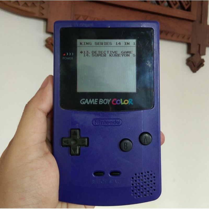 Máy Chơi Game Cầm Tay Bỏ Túi Nintendo Gameboy Color Gbc Dmg Cổ Điển Advance Gba Sp