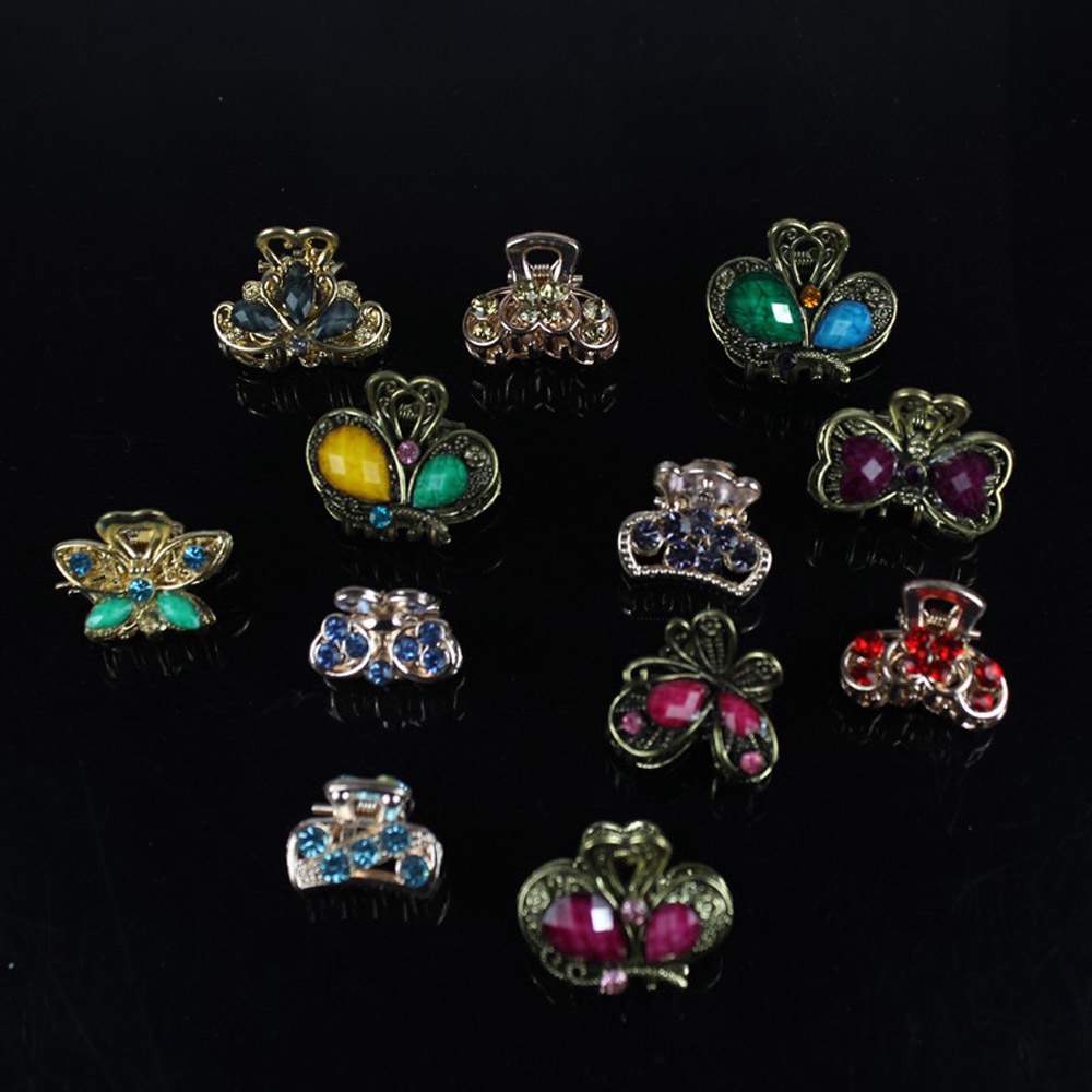 Kẹp tóc mini phong cách thời trang vintage cho nữ