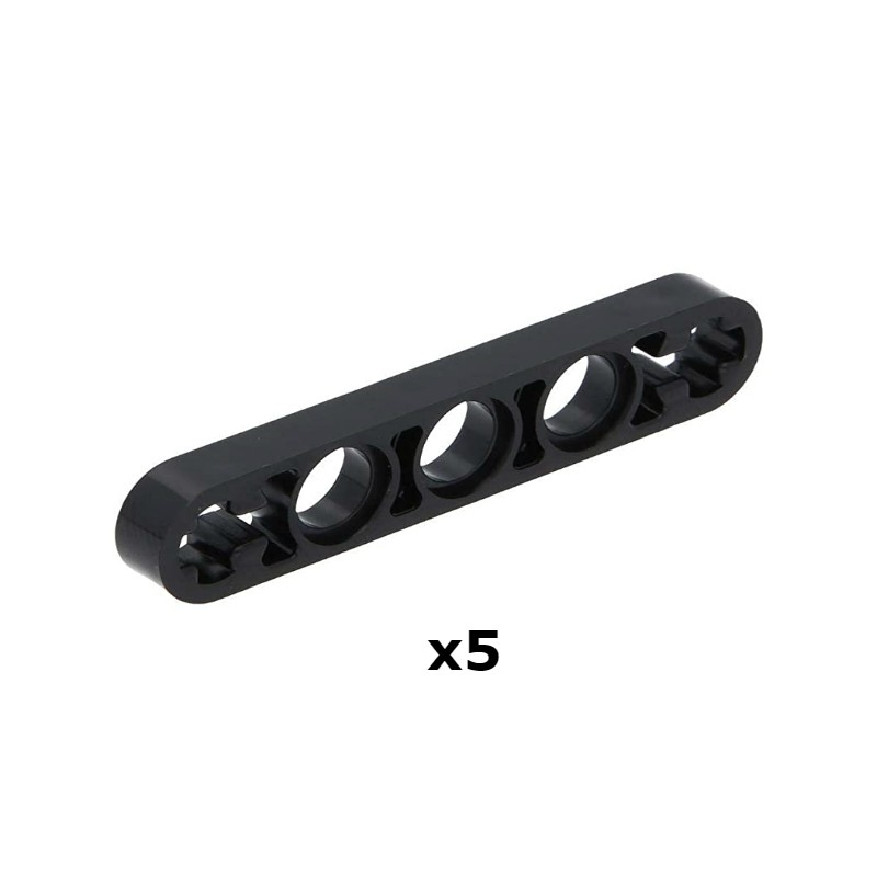 COMBO 5 Gạch Technic Mỏng 1x5 NO.844 - Phụ Kiện MOC Tương Thích Part 11478