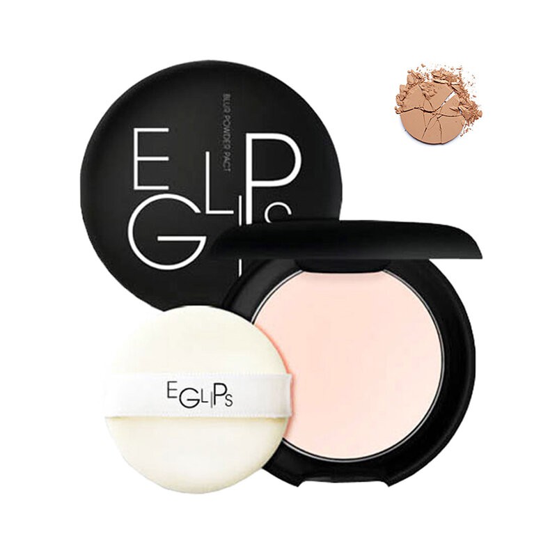 Eglips - Phấn Phủ Siêu Mịn Eglips Dành Cho Da Sáng và Tự Nhiên Blur Powder Pact 9g