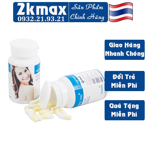 viên uống trắng da thái lan hũ 30 Viên