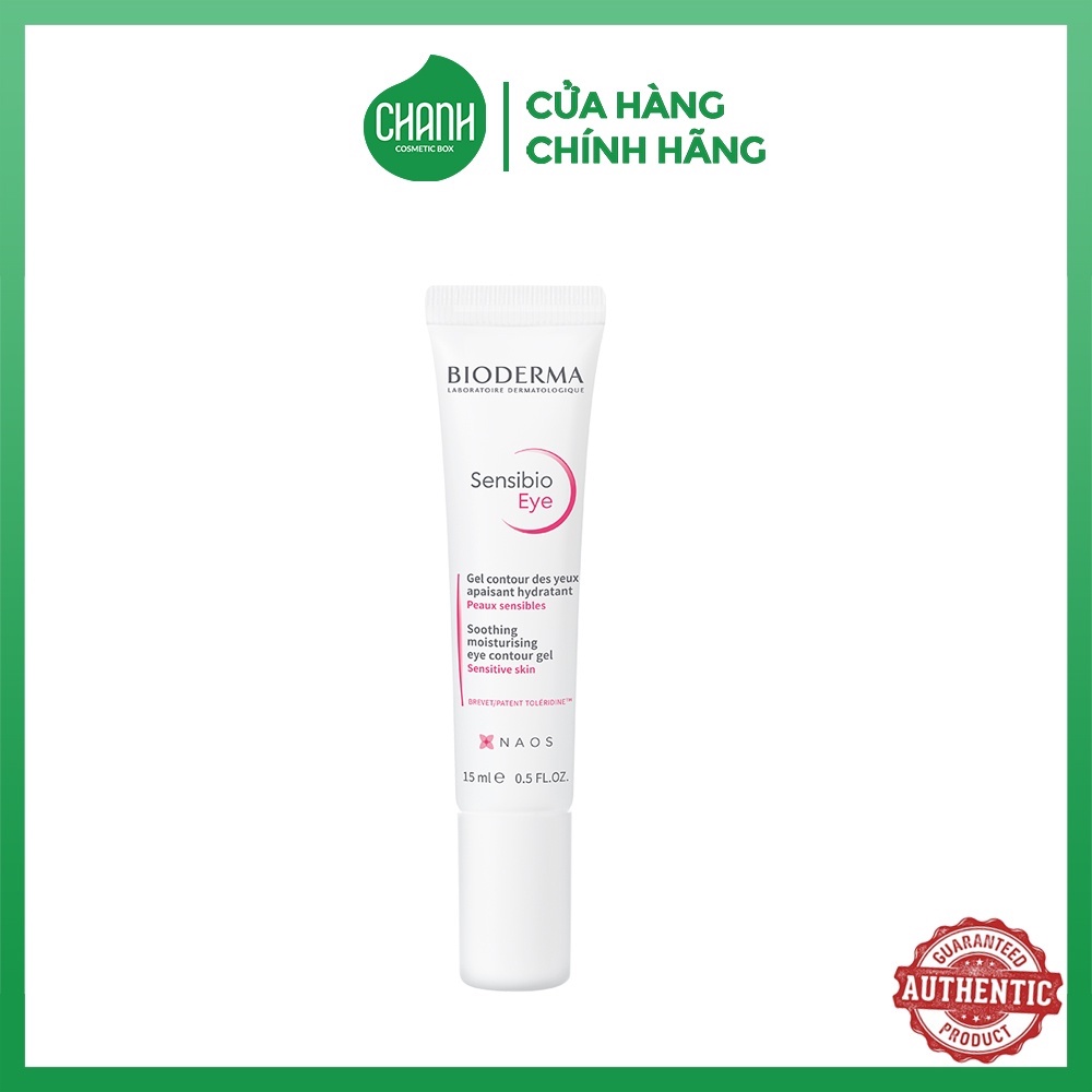 Gel dưỡng mắt Bioderma Sensibio Eye Contour Gel 15ml