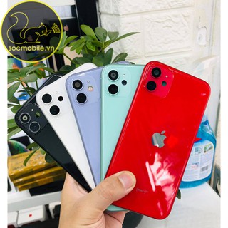 Vỏ độ iPhone Xr lên 11 New Zin (Ver 2) kèm flash + nút khay sim